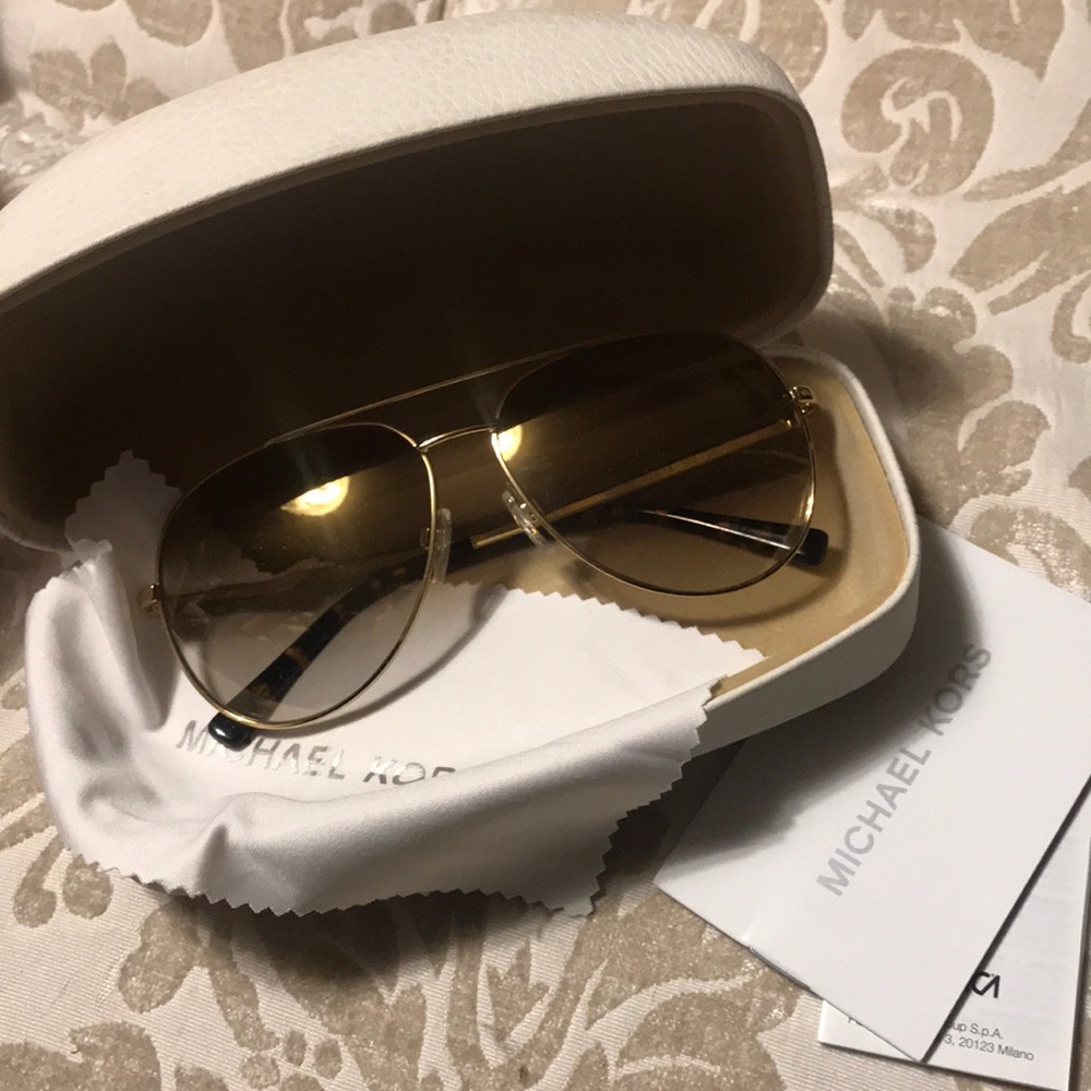 Authentic Michael Kors aviator sunglasses